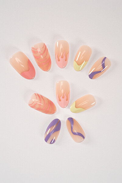 POP Beauty Takma Tırnak Seti & Zararsız Yapıştırıcı