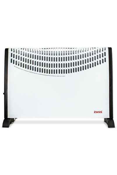 Zass Convector electric ZKH 02, 2000 W, 3 niveluri de putere, Termostat reglabil