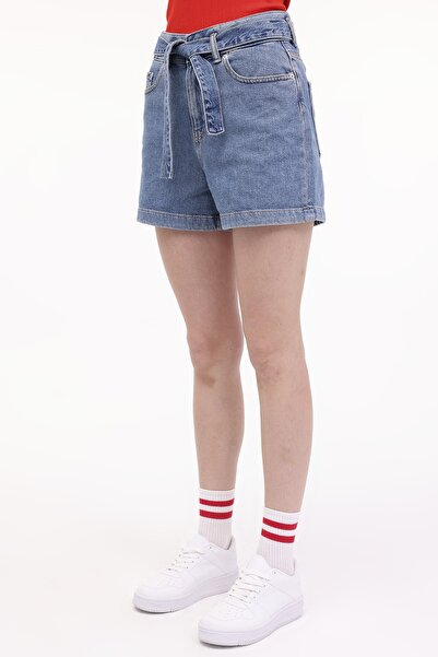 JJXX JXCELEN HW PAPERBAG DENIM Mavi Kadın Şort