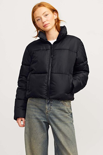 JJXX JXSOLVEJ PUFFER JACKET Siyah Kadın Mont