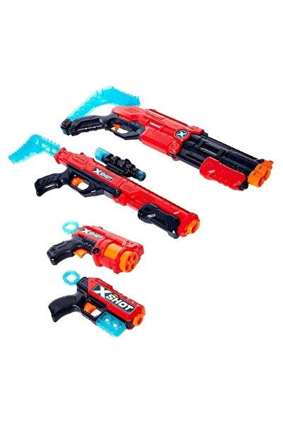 divendi-ro Set de jucării cu 4 arme și 48 de săgeți moi, inclusiv țintă, 90x7...