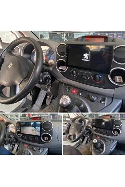 Mat Peugeot Partner Citroen Berlingo multimedya Android 4/64 REM KAMERA carpl...
