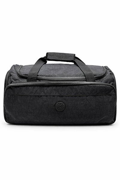 Catwins Geantă neagră pentru sport și călătorie, unisex, cu curea lungă din m...