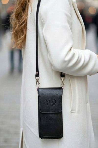 yuoeyewear حقيبة هاتف صغيرة بحزام متقاطع - محفظة - غطاء مغناطيسي وجيب أمامي -...