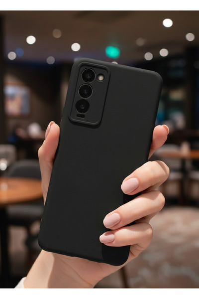 TechTrove Tecno Camon 18 Kılıf İçi Kadife Soft Silikon Lansman Kapak