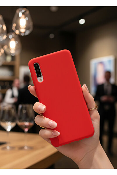 TechTrove Samsung Galaxy A30S / A50 / A50S Kılıf İçi Kadife Soft Silikon Lans...