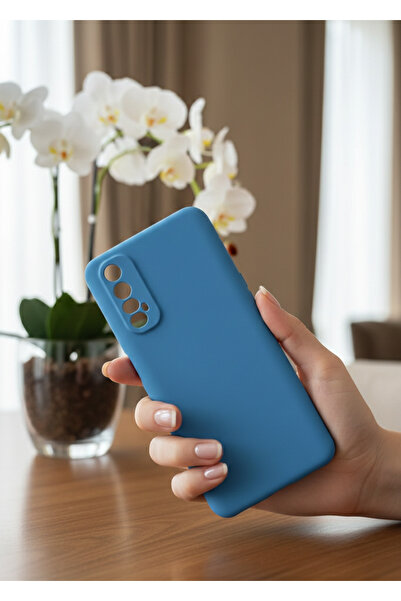 TechTrove Realme 7 Kılıf İçi Kadife Soft Silikon Lansman Kapak