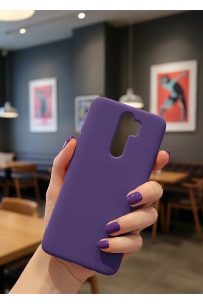 TechTrove Xiaomi Redmi Note 8 Pro Kılıf Içi Kadife Süet Tasarımlı Kamera Koru...