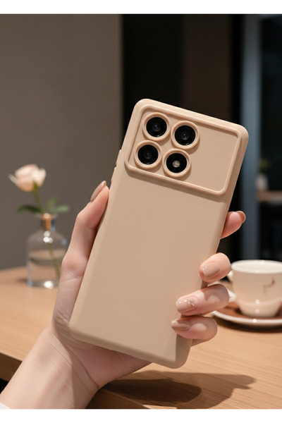 TechTrove Xiaomi Poco X6 Pro Kılıf Içi Kadife Süet Tasarımlı Kamera Korumalı ...