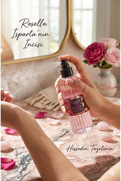 ROSELLA GÜLÜN AŞKI KREM DOKULU PARFÜMLÜ SPREY KOLONYA 200 ML