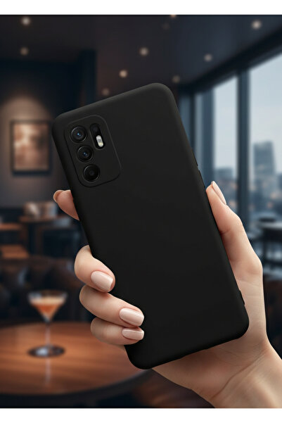TechTrove Oppo Reno 6 Kılıf İçi Kadife Soft Silikon Lansman Kapak