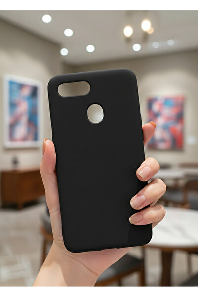 TechTrove Oppo A12 / A5S / AX7 Kılıf İçi Kadife Soft Silikon Lansman Kapak