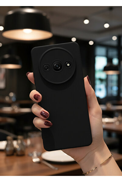 TechTrove Xiaomi Redmi A3 4G Kılıf Içi Kadife Süet Tasarımlı Kamera Korumalı ...