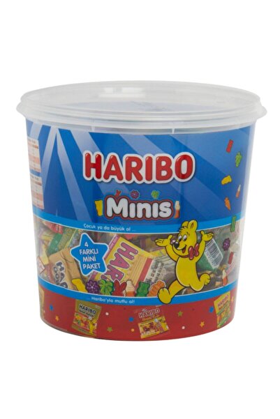 Haribo مينيس 10 جرام × 100 قطعة