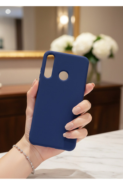 TechTrove Huawei Y6P Kılıf İçi Kadife Soft Silikon Lansman Kapak