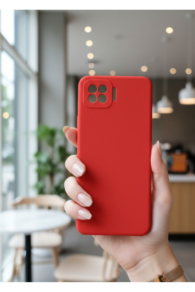 TechTrove Oppo A73 Kılıf İçi Kadife Soft Silikon Lansman Kapak