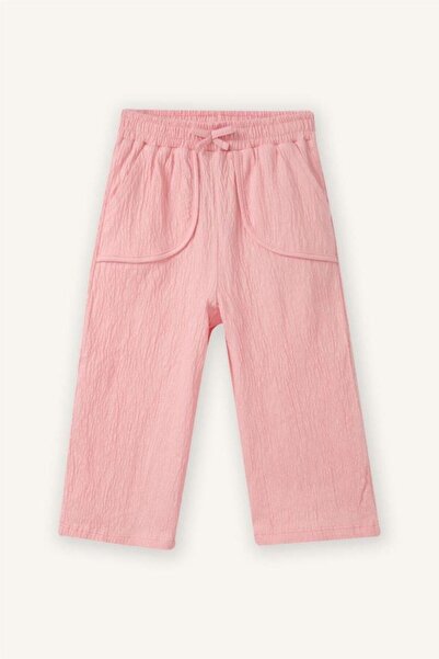 DeFacto Wide Leg Jacquard Pants Baby Girl (26 Sp)