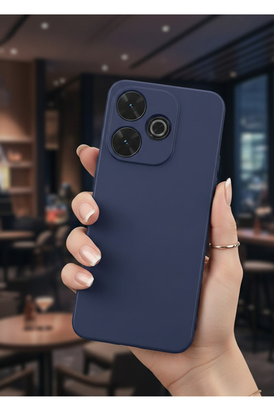 TechTrove Xiaomi Redmi 13 4G Kılıf Içi Kadife Süet Tasarımlı Kamera Korumalı ...