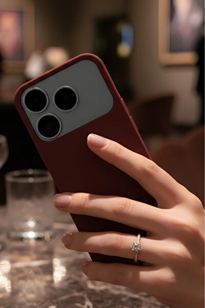 TechTrove غطاء سيليكون عالي الجودة متوافق مع آيفون 17 برو مع حماية للكاميرا م...