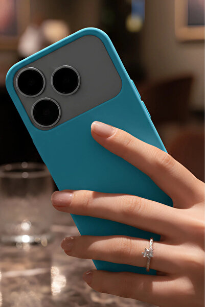 TechTrove iPhone 17 Pro Max İçin Uyumlu Içi Kadife Kamera Korumalı Silikon A ...