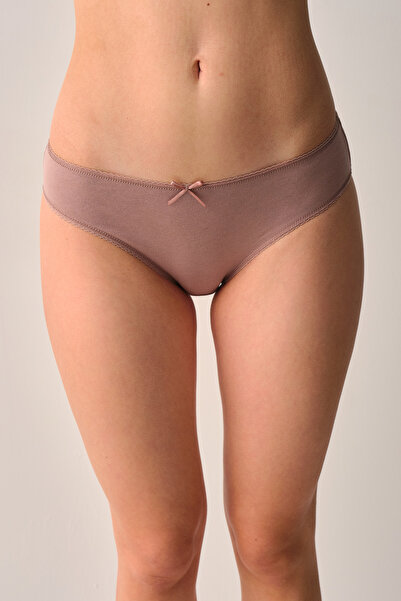 Amarelle Mila mocha normal waist 3-pack cotton panties