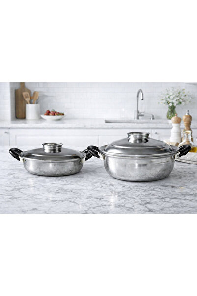Kıraçsan 2'li Tencere Takımı Karnıyarık ve Haşlama