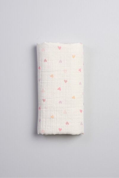 Bondberro Çok Amaçlı Müslin Örtü 100 X 85 Cm %100 Organik Pamuk Oeko-teks Ser...