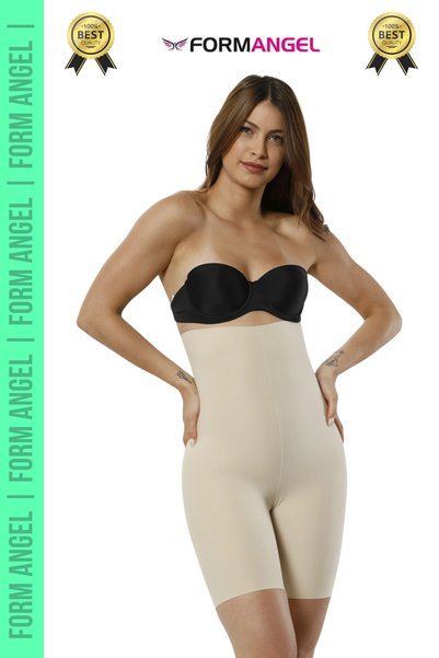 Form Angel Women's 2002 High Waist Long Corset Single Piece