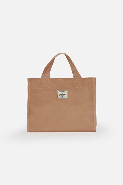 ICONE BAG Beige Suede Bag Beige Suede Hand and Shoulder Bag Beige Suede Bag S...