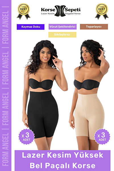 Carlburn # Corset anti-alunecare, cu efect de reducere a mărimii cu 2 numere,...