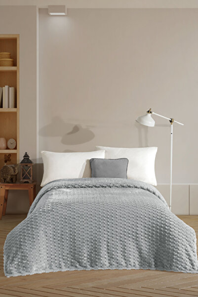 Elart Κουβέρτα Star Double Wellsoft (180x220 cm) Γκρι