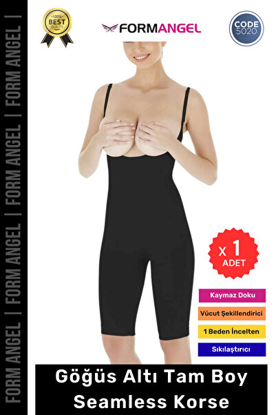 Form Angel Underbust Ολόσωμος Γυναικείος Κορσές Μαύρος