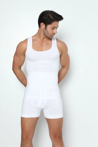 Form Angel Men's Secret Moda Set of 2 Corset Tank Tops and Boxer Corsets |   Corset Set