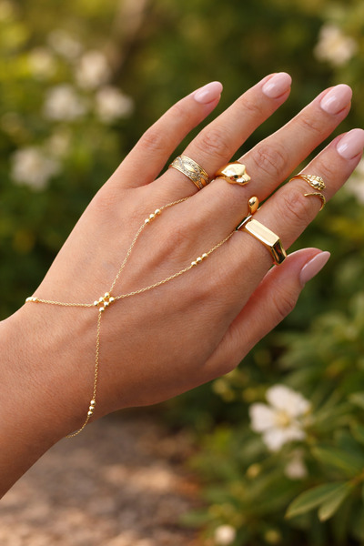 BEBİ BİJUTERİ سوار سلسلة شاهميران مع توبتشوك