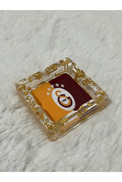 Handmade Galatasaray baskılı el yapımı hediyelik küllük