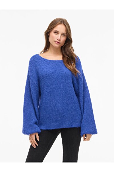 VILA Strickpullover VIMARLEY U-Boot-Ausschnitt