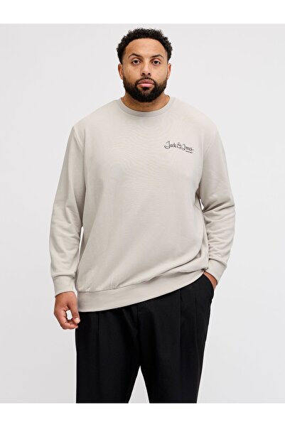 Jack & Jones Plus Sweatshirt Plus Size Gedruckt Sweatshirt