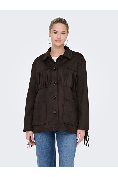 ONLY Jacke aus Wildleder ONLWILLA Jacke aus Wildleder