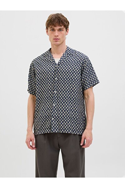 Jack & Jones Premium Hawaii-Hemd Fit relaxat Hawaii-Hemd