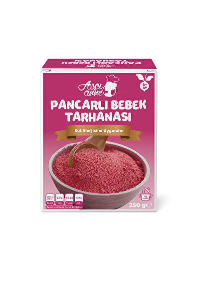 Aşçı Anne Pancarlı Bebek Tarhanası Süt Alerjik - 6+ Ay - 250g