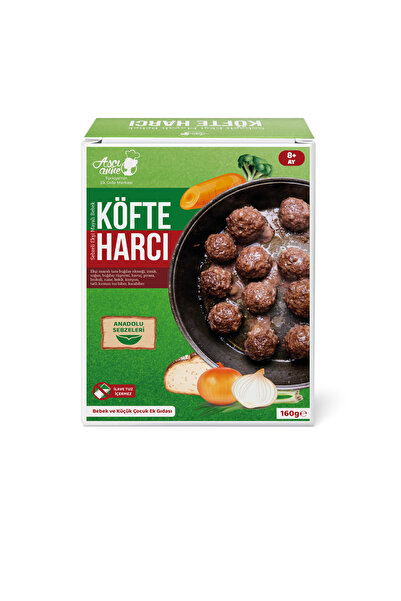 Aşçı Anne Sebzeli Ekşi Mayalı Bebek Köfte Harcı - 8+ Ay