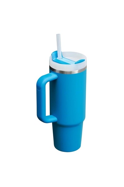 Stanley Quencher H2.O FlowState™ Tumbler Pipetli Termos 0.8L Pipetli Matara MAVİ
