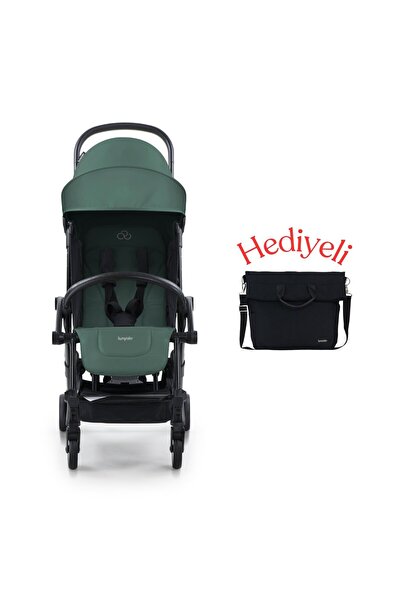 Bumprider Connect³ Bebek Arabası Black-Olive & Yan Bakım Çantası Hediyeli
