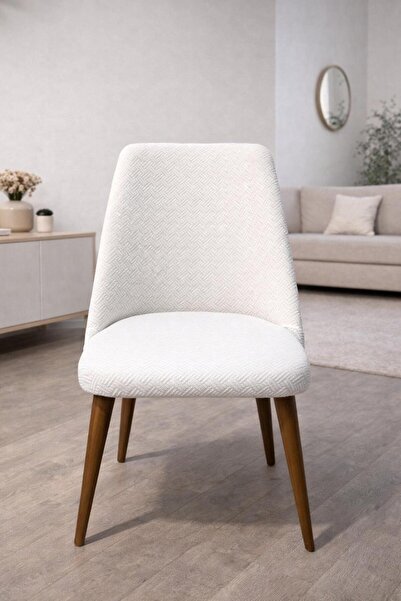 ABEX Mutfak Sandalye Kılıfı-Büyük Oval Likrali Tam Saran Yıkanabilir Lastikli...