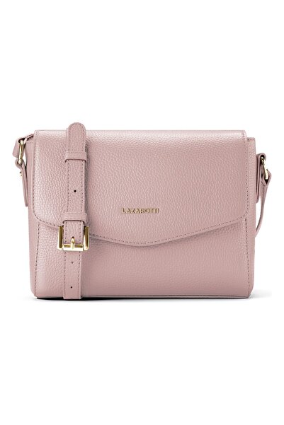 Lazarotti Bologna Leather Umhängetasche Leder 22 cm
