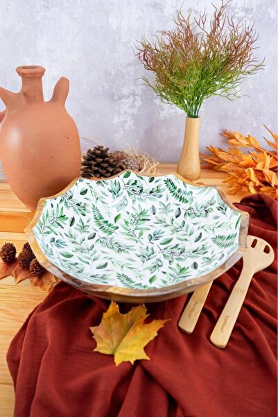 Bambum كانغورا - جلد وعاء من أوراق شجرة المانجو الكبيرة