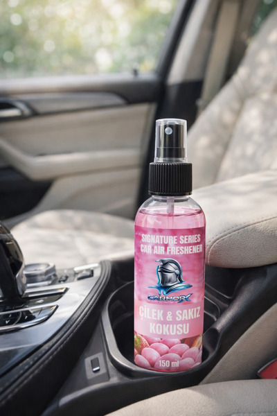 CARMORX Signature Series Araç Kokusu – Çilek & Sakız Kokulu Sprey 150 ml