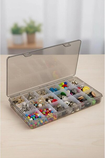 Bayev Опушена колие с 18 отделения, пръстен, кутия за бижута с капак Кутия за...