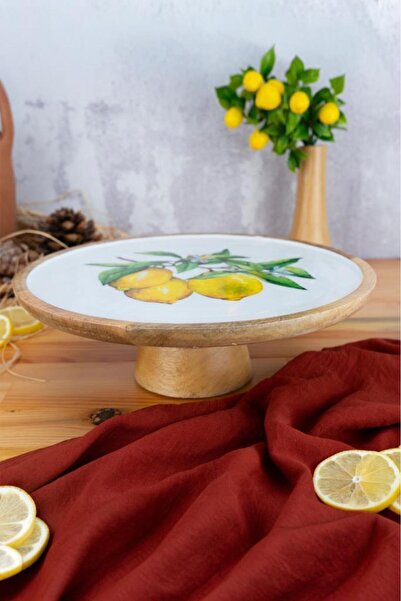 Bambum Kangura - Mango Wood Standing Presentation Lemon Large