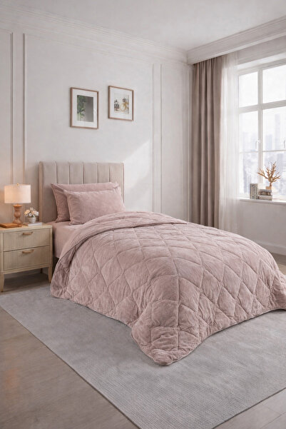 meressa home Tek Kişilik Lüks Welsoft Uyku Seti Çeyiz Seti